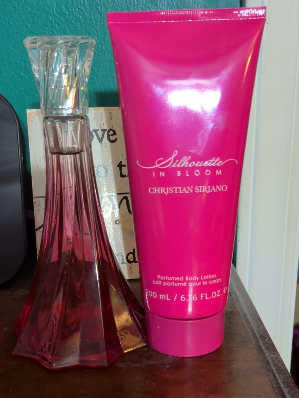 Silhouette In Bloom Cream &  Fragrance -New Full Size